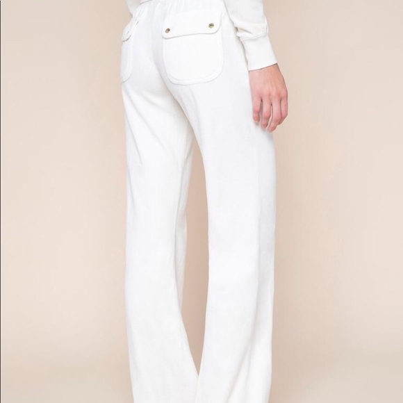NWT Juicy Couture Black Label Velour Del Rey Pant - Picture 2 of 8